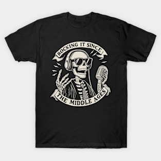 Rocking It Skeleton T-Shirt